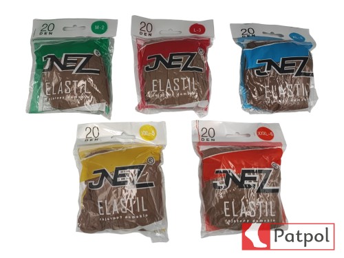 Rajstopy Elastil 20 den Folia INEZ #5