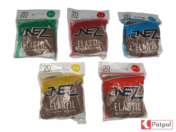 Rajstopy Elastil 20 den Folia INEZ #5