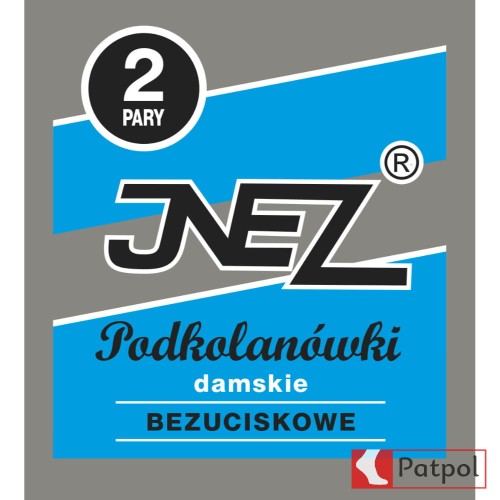 Podkolanówki Elastil 20 den 2 pary folia INEZ #1