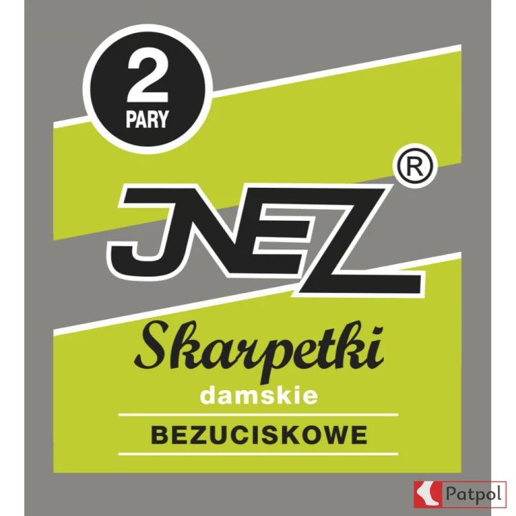 Skarpetki Elastil 20 den 2 pary folia INEZ #1