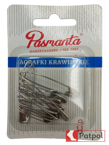 Agrafki krawieckie duże PASMANTA #1