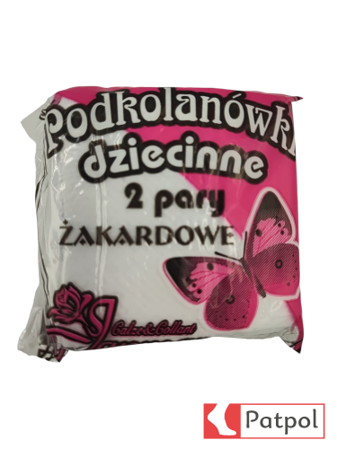 Podkolanówki dziecięce żakardowe 2 pary JANMAR #1