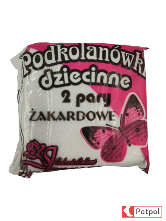 Podkolanówki dziecięce żakardowe 2 pary JANMAR #1