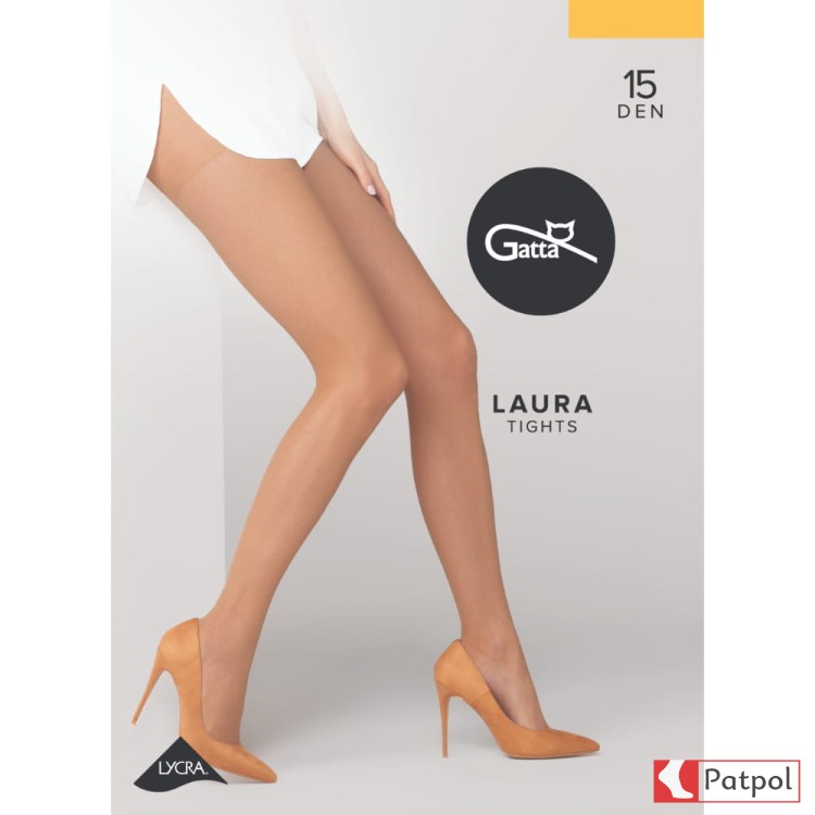 Rajstopy Lycra 15 den LAURA GATTA #1