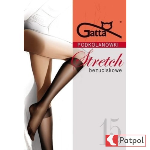 Podkolanówki Stretch 15 den 2 pary GATTA #1
