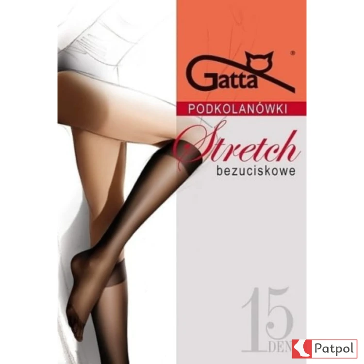 Podkolanówki Stretch 15 den 2 pary GATTA #1